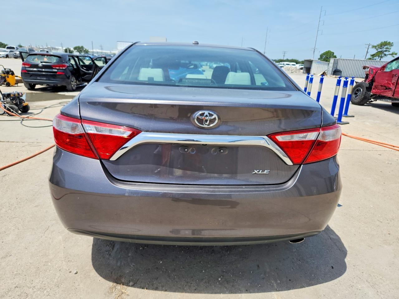 2015 Toyota Camry Xle Серый vin: 4T1BF1FK5FU966346