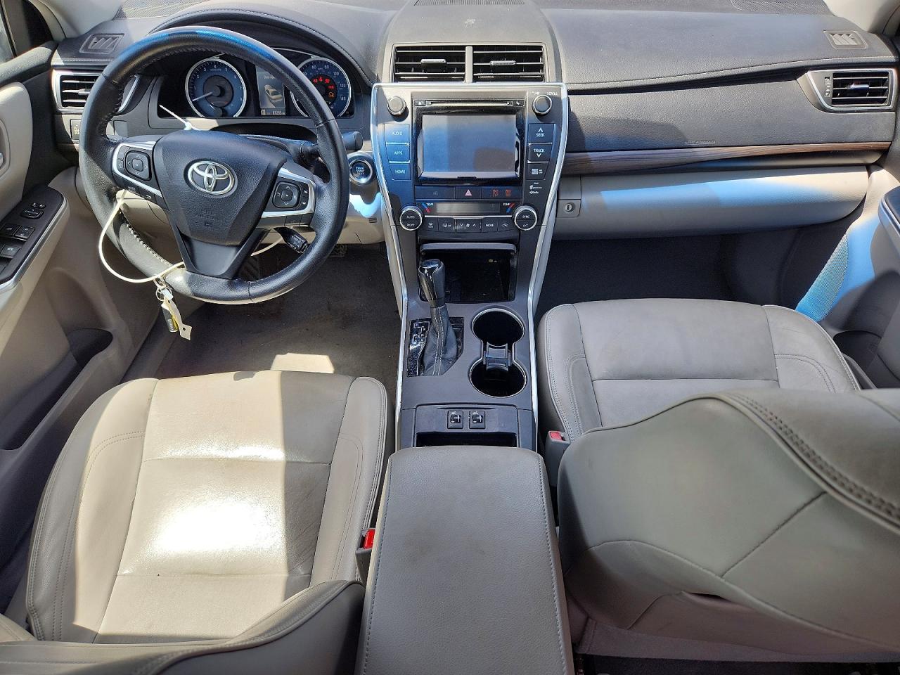 2015 Toyota Camry Xle Серый vin: 4T1BF1FK5FU966346