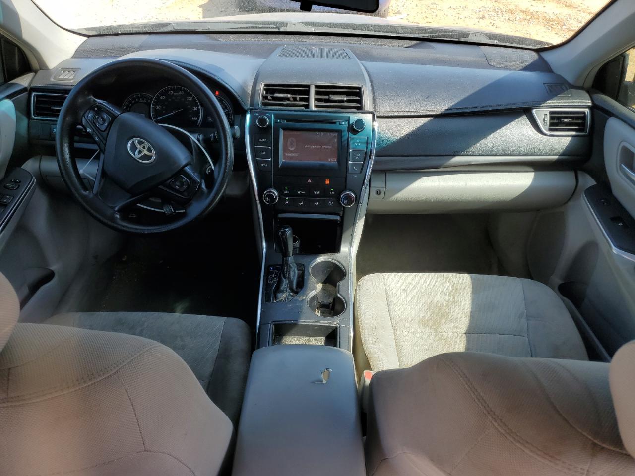 2015 Toyota Camry Le Gray vin: 4T1BF1FK5FU969070