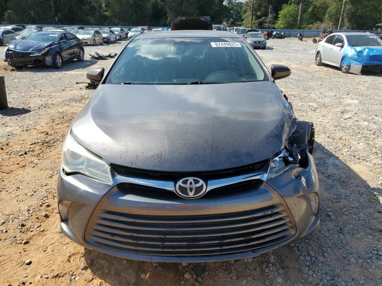 2015 Toyota Camry Le Gray vin: 4T1BF1FK5FU969070