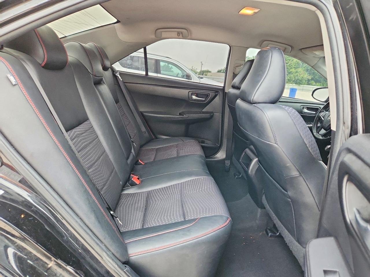 2015 Toyota Camry Se Black vin: 4T1BF1FK5FU970431