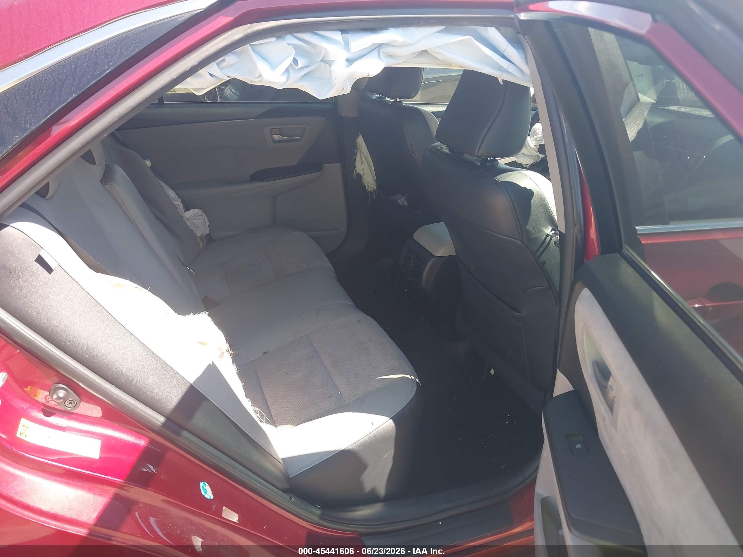 2015 Toyota Camry Xse Red vin: 4T1BF1FK5FU971711