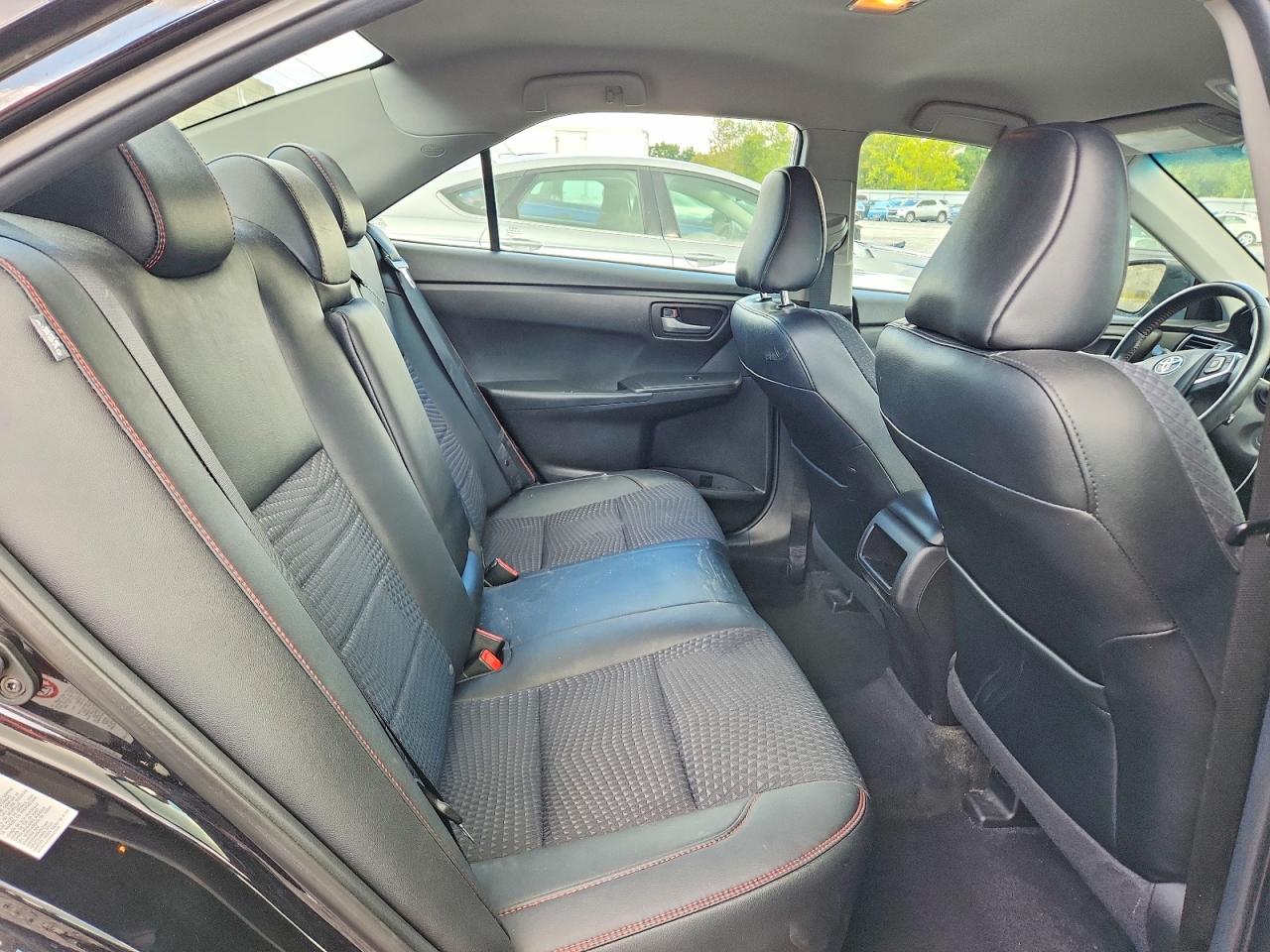 2015 Toyota Camry Se Black vin: 4T1BF1FK5FU980375