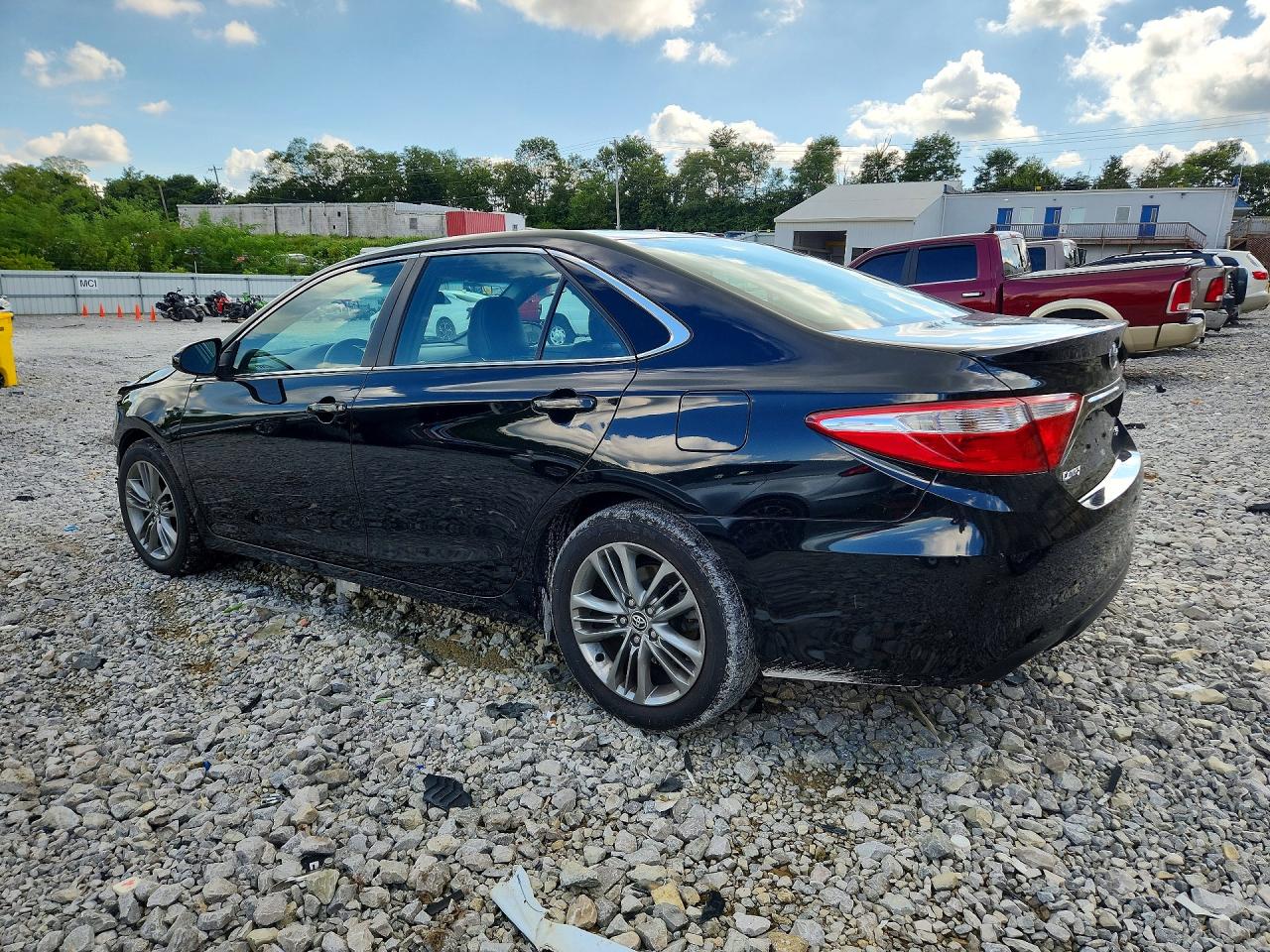 2015 Toyota Camry Se Black vin: 4T1BF1FK5FU980375