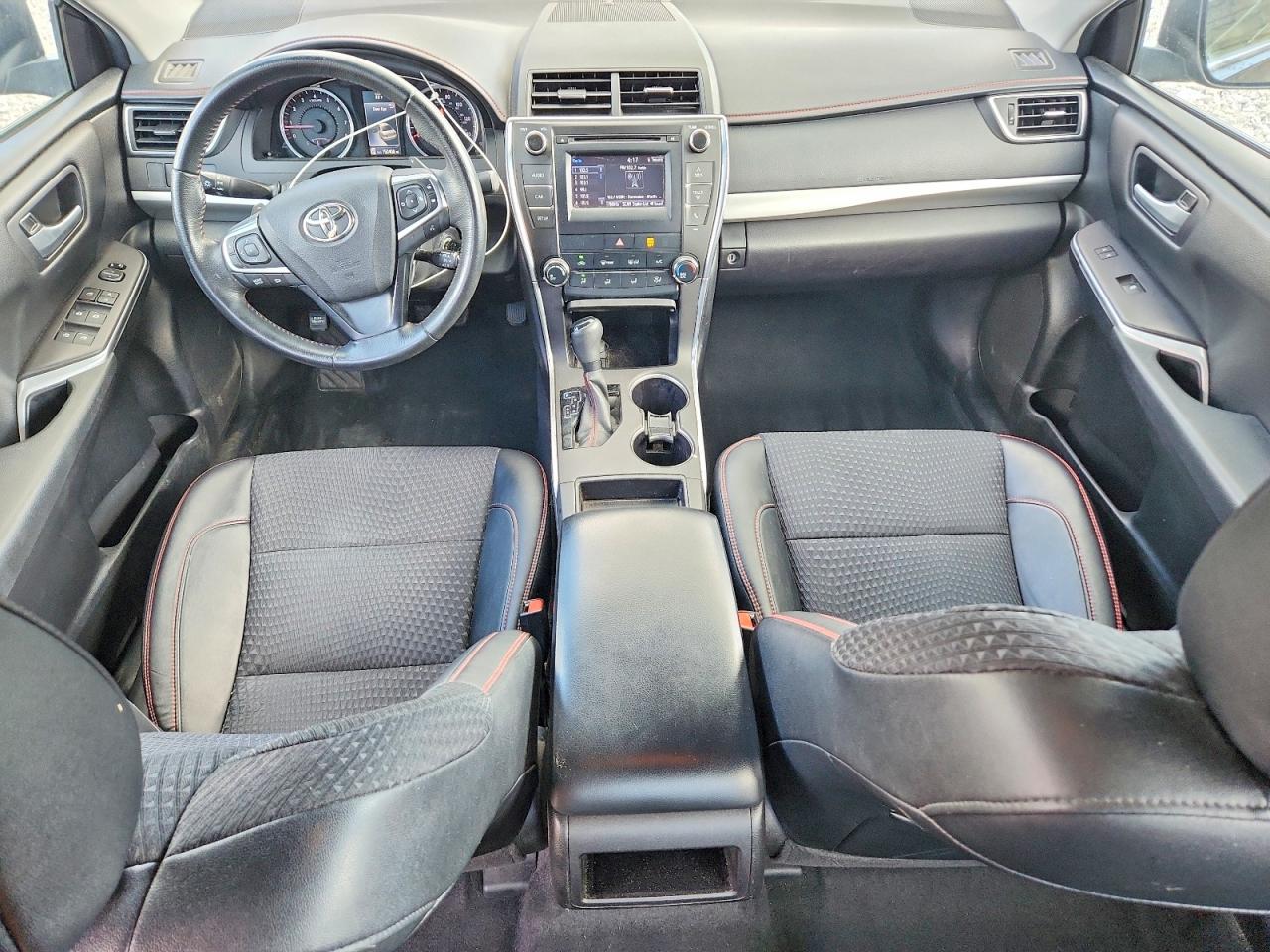 2015 Toyota Camry Se Black vin: 4T1BF1FK5FU980375