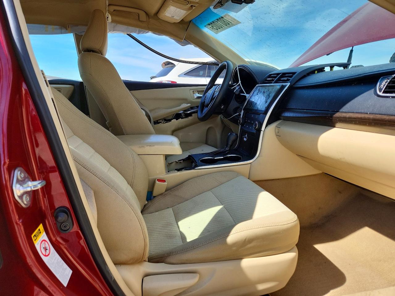2015 Toyota Camry Le Red vin: 4T1BF1FK5FU980764