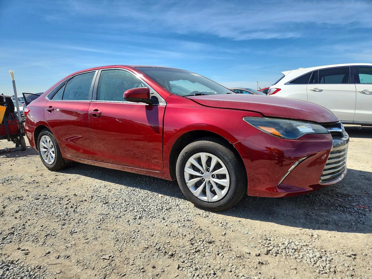 2015 Toyota Camry Le Red vin: 4T1BF1FK5FU980764