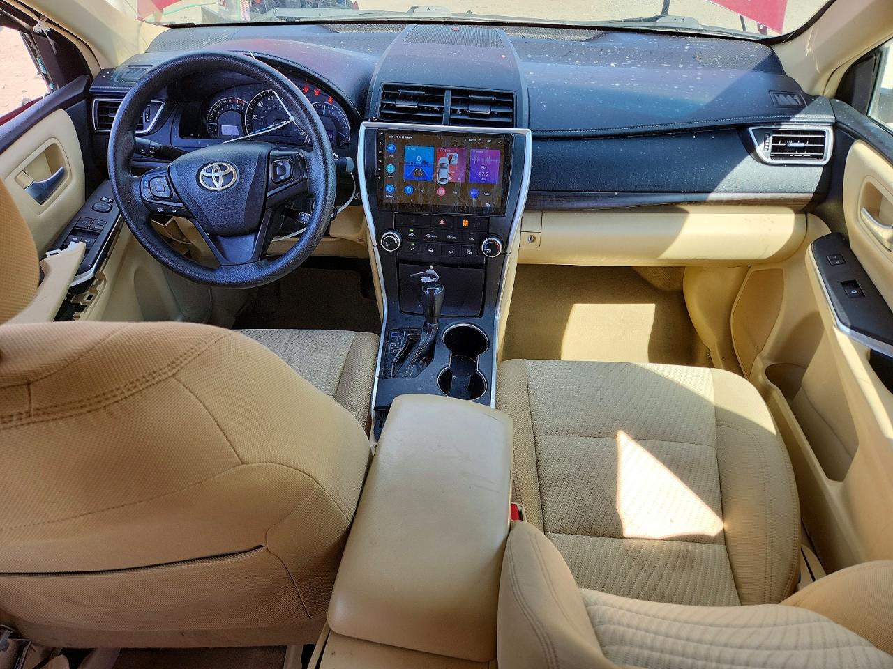 2015 Toyota Camry Le Red vin: 4T1BF1FK5FU980764