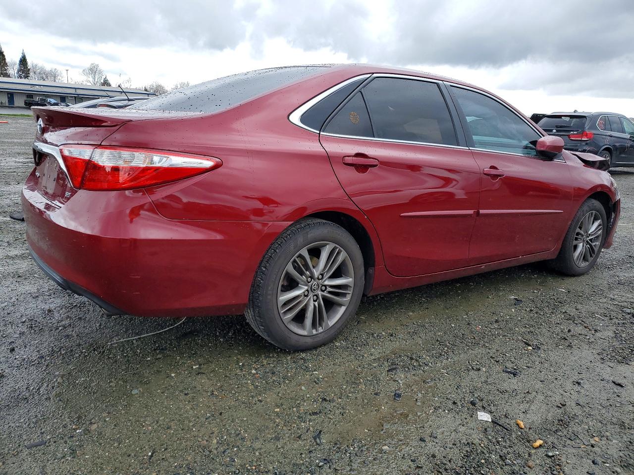2015 Toyota Camry Se Burgundy vin: 4T1BF1FK5FU992672