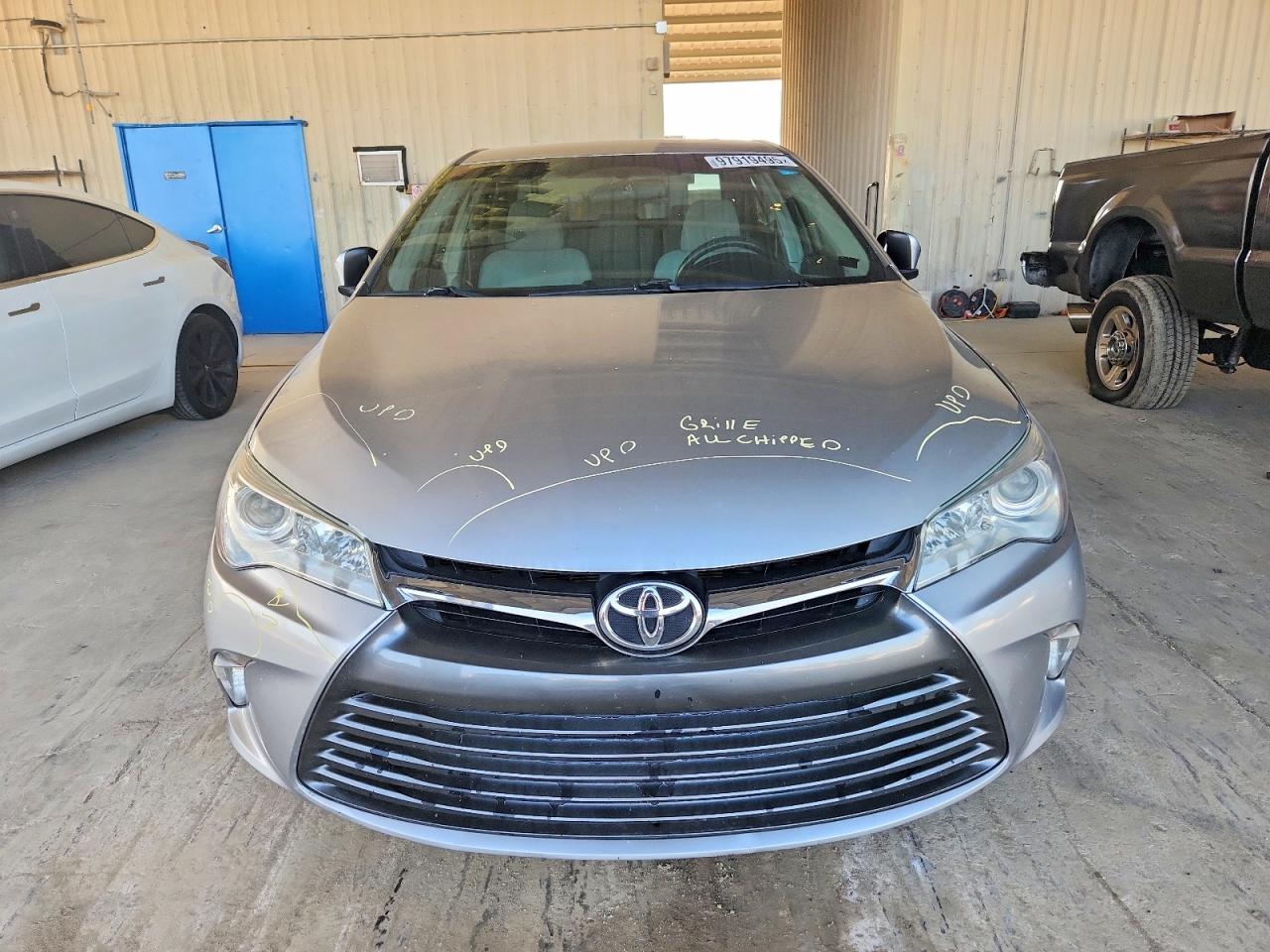 2016 Toyota Camry Le Silver vin: 4T1BF1FK5GU225583