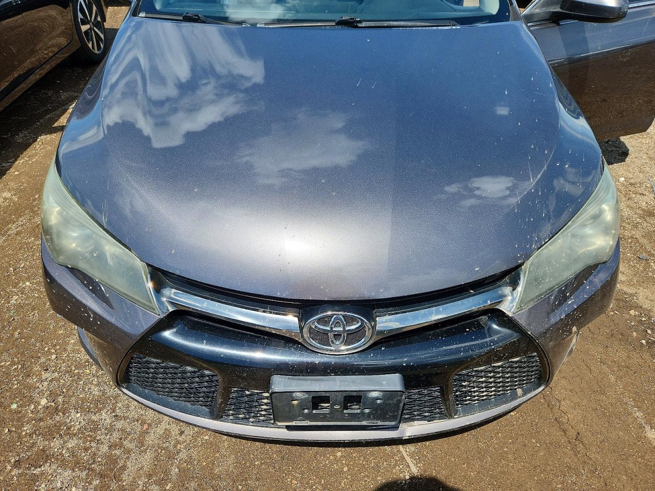 2016 Toyota Camry Se Gray vin: 4T1BF1FK5GU505410