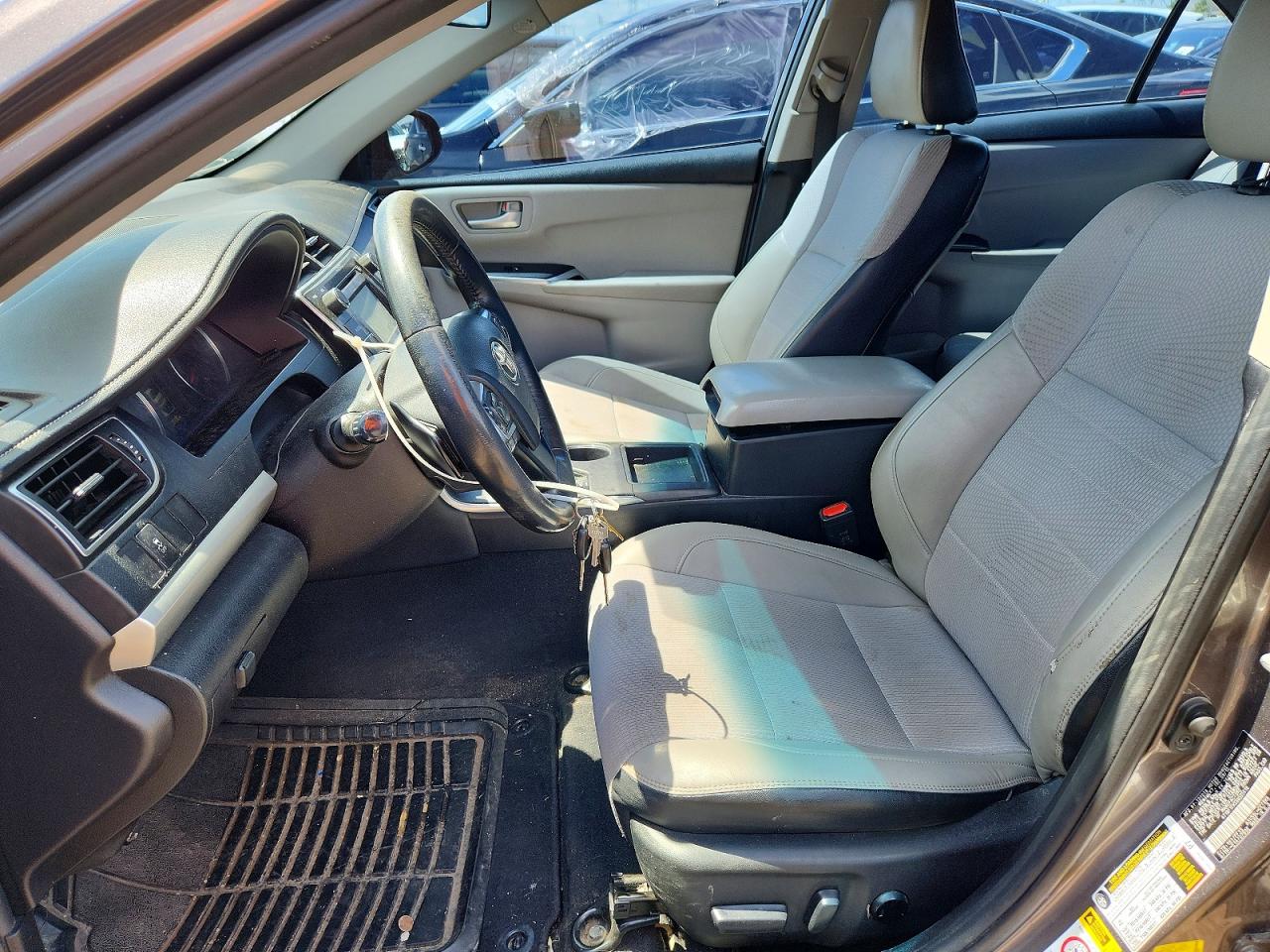 2016 Toyota Camry Se Gray vin: 4T1BF1FK5GU505410