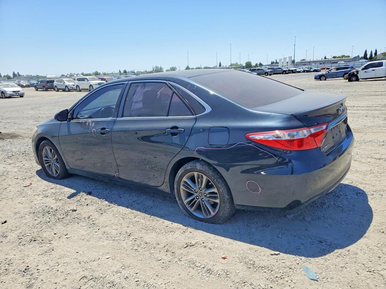 2016 Toyota Camry Se Черный vin: 4T1BF1FK5GU593729