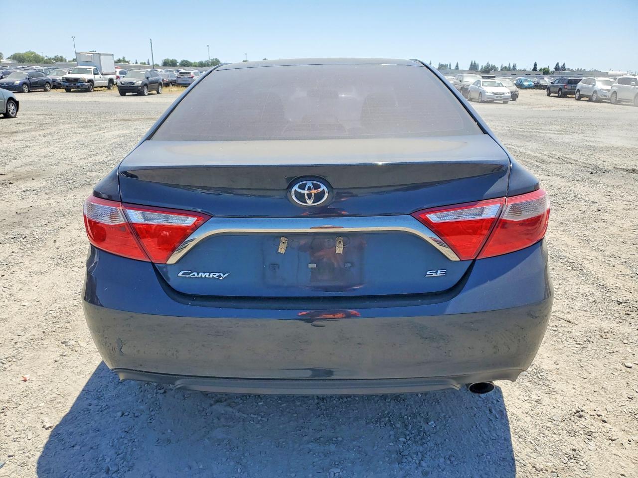 2016 Toyota Camry Se Черный vin: 4T1BF1FK5GU593729