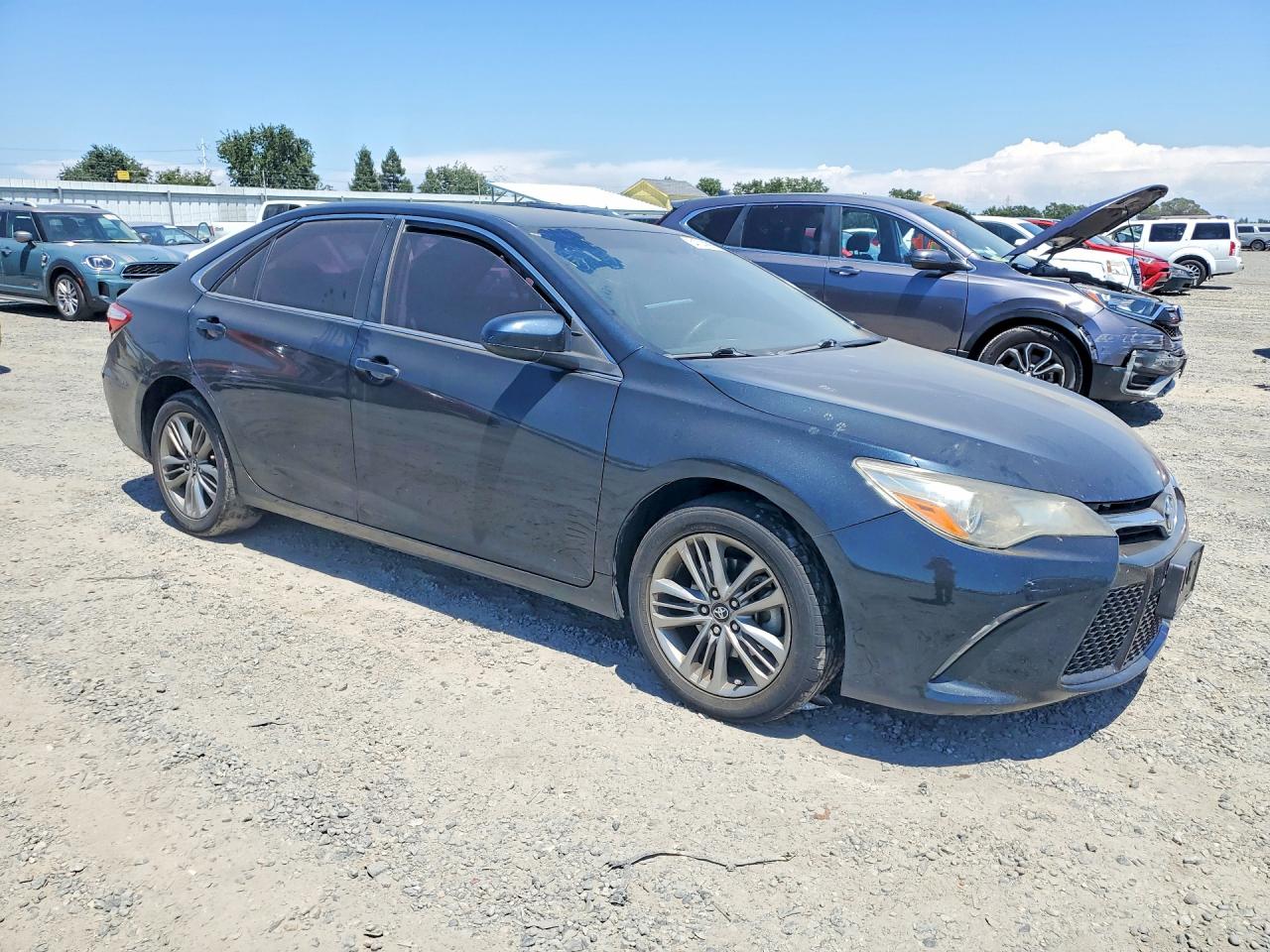 2016 Toyota Camry Se Черный vin: 4T1BF1FK5GU593729