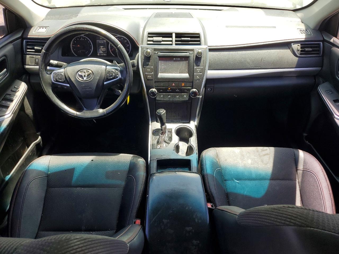 2016 Toyota Camry Se Черный vin: 4T1BF1FK5GU593729