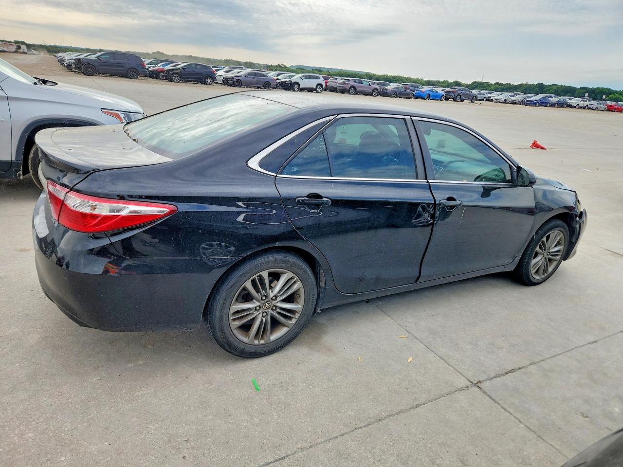 2017 Toyota Camry Se Black vin: 4T1BF1FK5HU291133