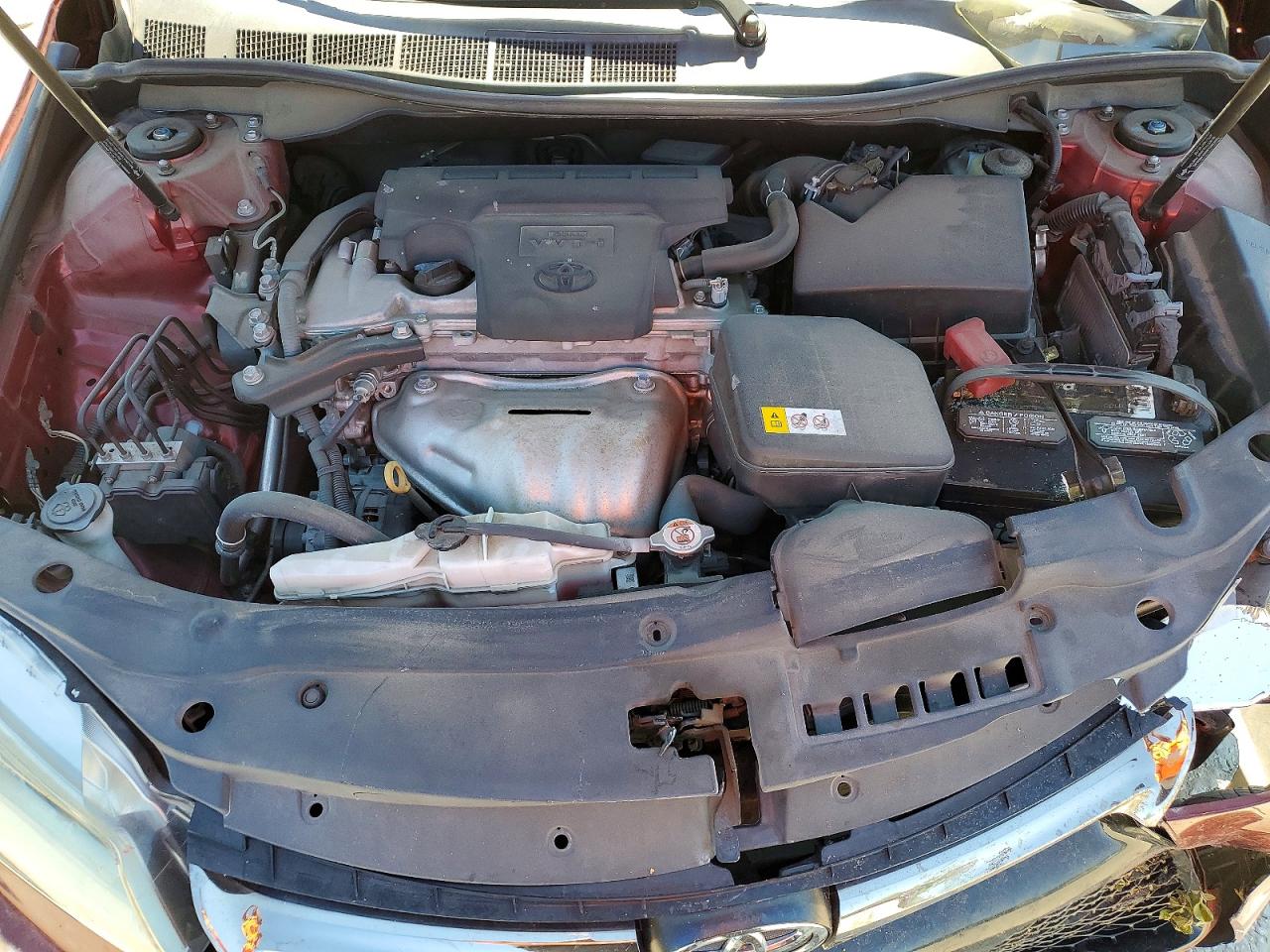 2017 Toyota Camry Se Red vin: 4T1BF1FK5HU619005
