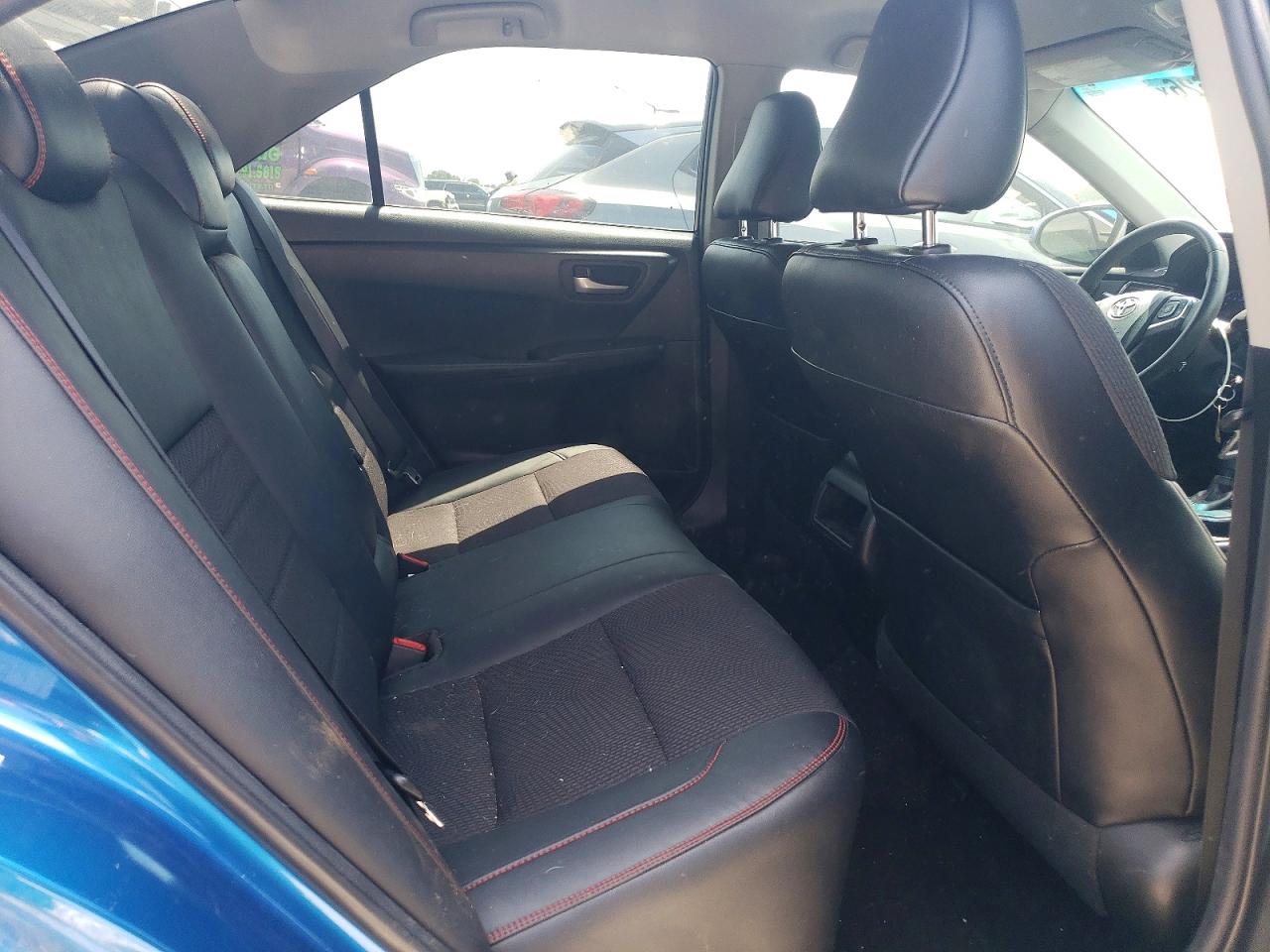 2017 Toyota Camry Se Blue vin: 4T1BF1FK5HU675851