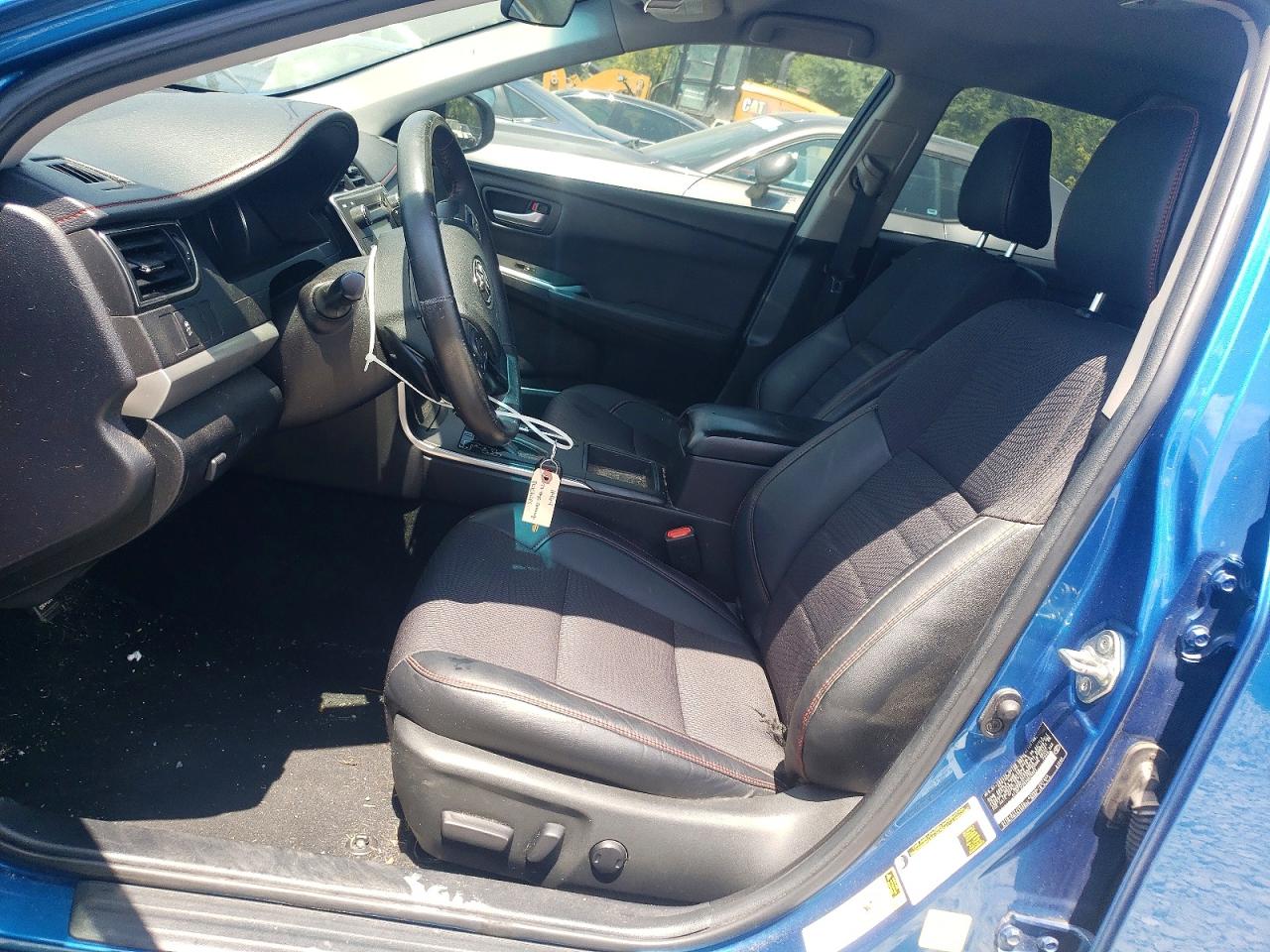 2017 Toyota Camry Se Blue vin: 4T1BF1FK5HU675851