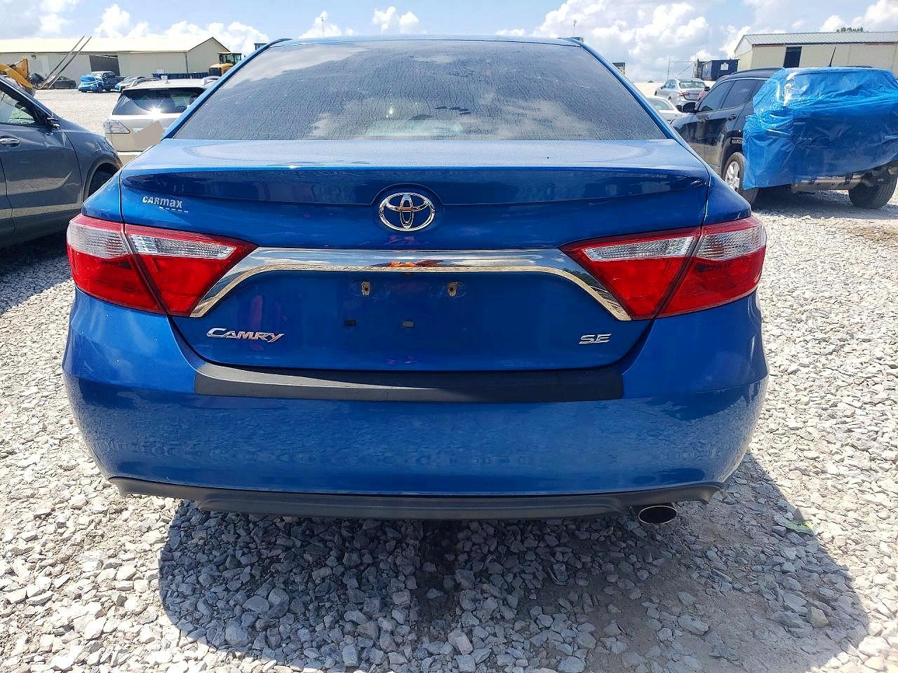 2017 Toyota Camry Se Blue vin: 4T1BF1FK5HU675851