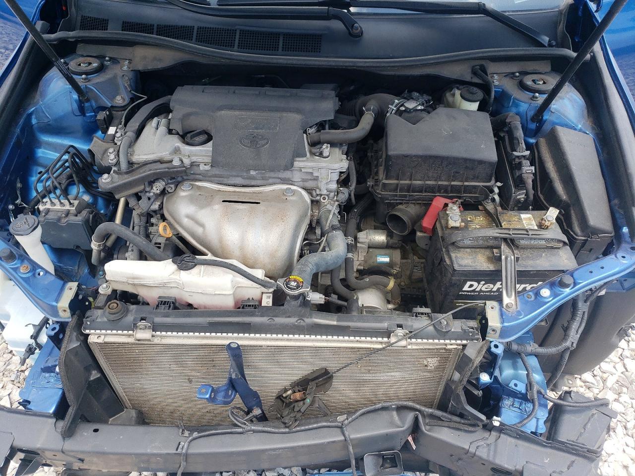 2017 Toyota Camry Se Blue vin: 4T1BF1FK5HU675851