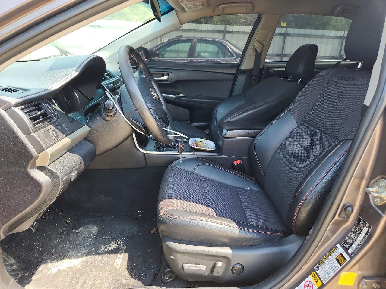 2017 Toyota Camry Se Серый vin: 4T1BF1FK5HU803487