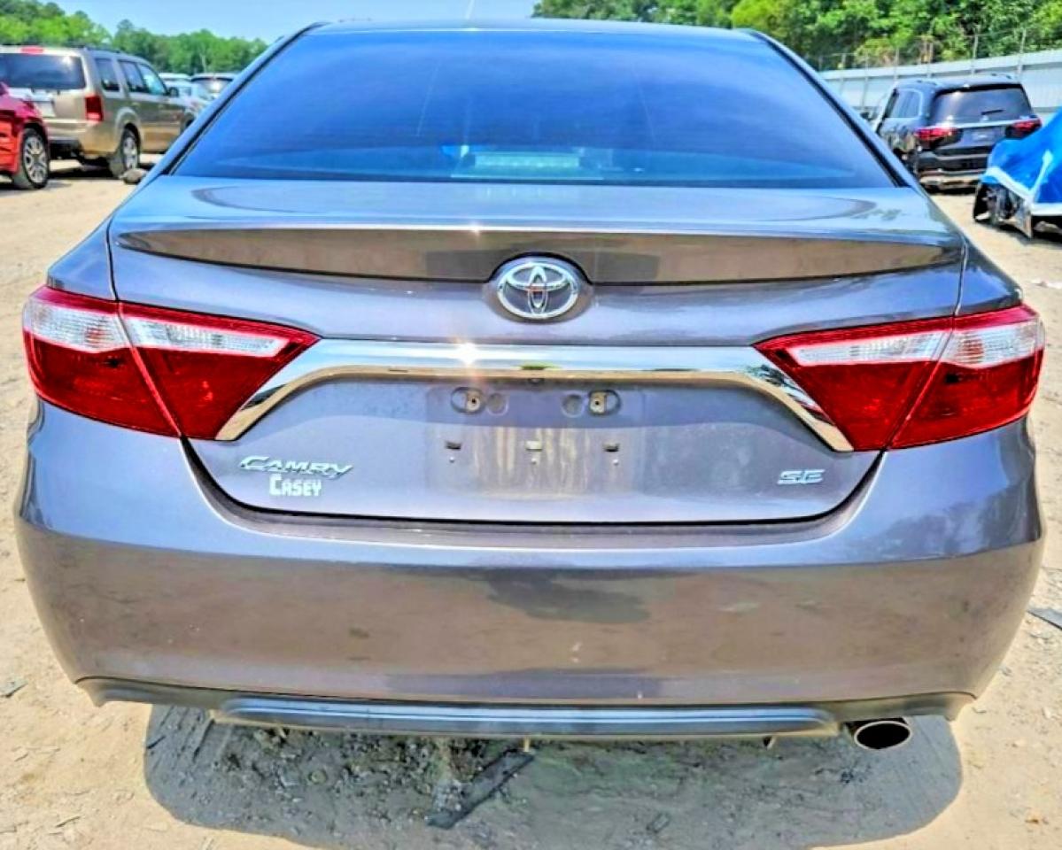 2017 Toyota Camry Se Серый vin: 4T1BF1FK5HU803487