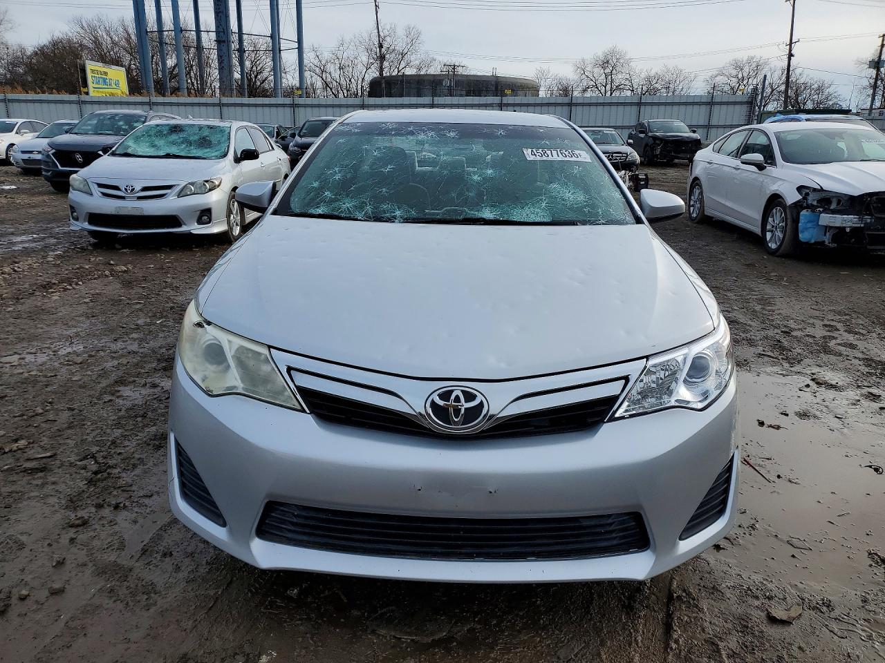 2012 Toyota Camry Le Silver vin: 4T1BF1FK6CU006013