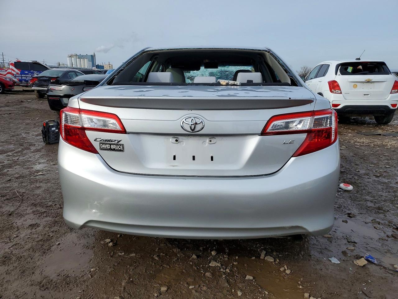 2012 Toyota Camry Le Silver vin: 4T1BF1FK6CU006013