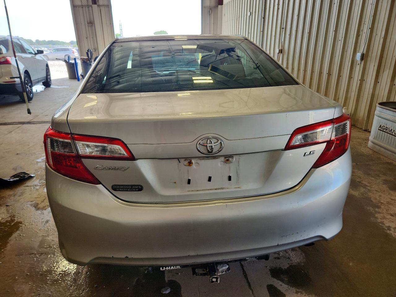 2012 Toyota Camry Le Silver vin: 4T1BF1FK6CU009428