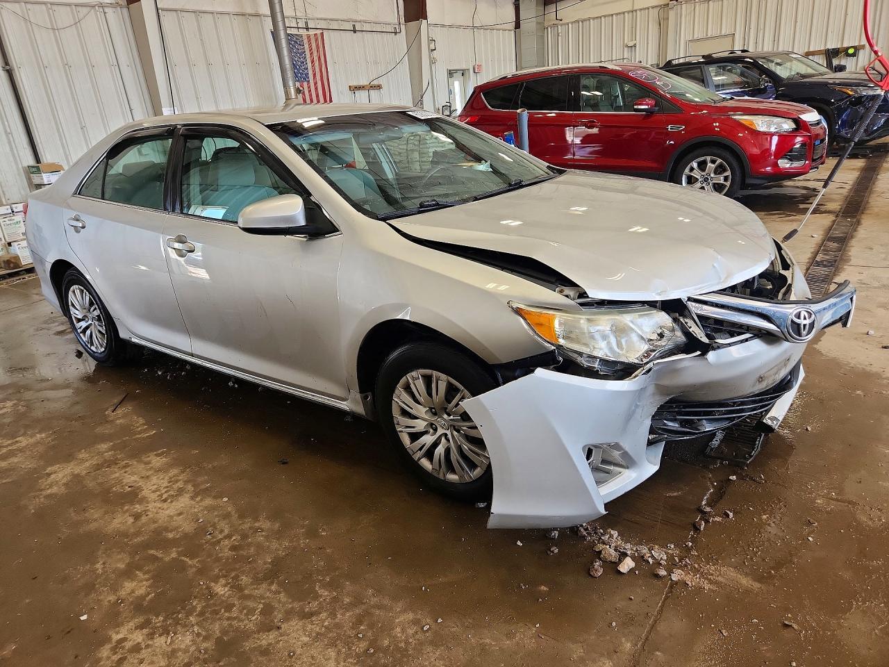 2012 Toyota Camry Le Silver vin: 4T1BF1FK6CU009428