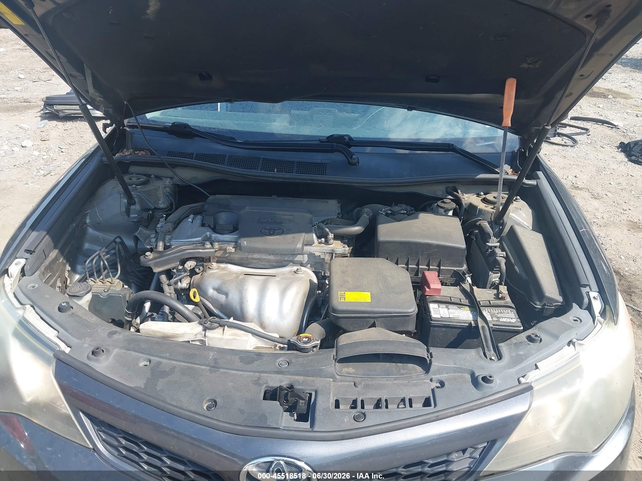 2012 Toyota Camry Se Gray vin: 4T1BF1FK6CU010188