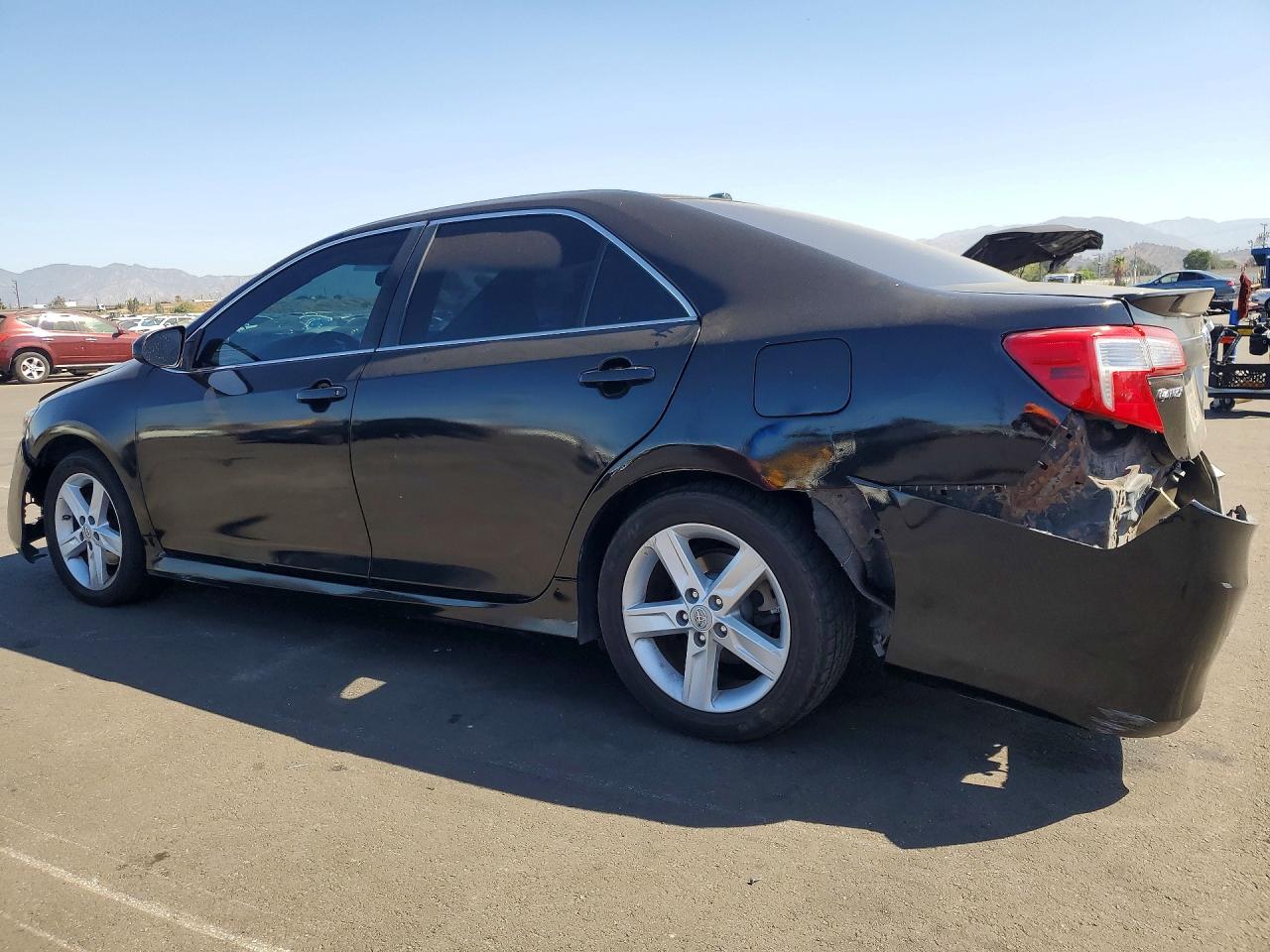 2012 Toyota Camry Se Black vin: 4T1BF1FK6CU014998