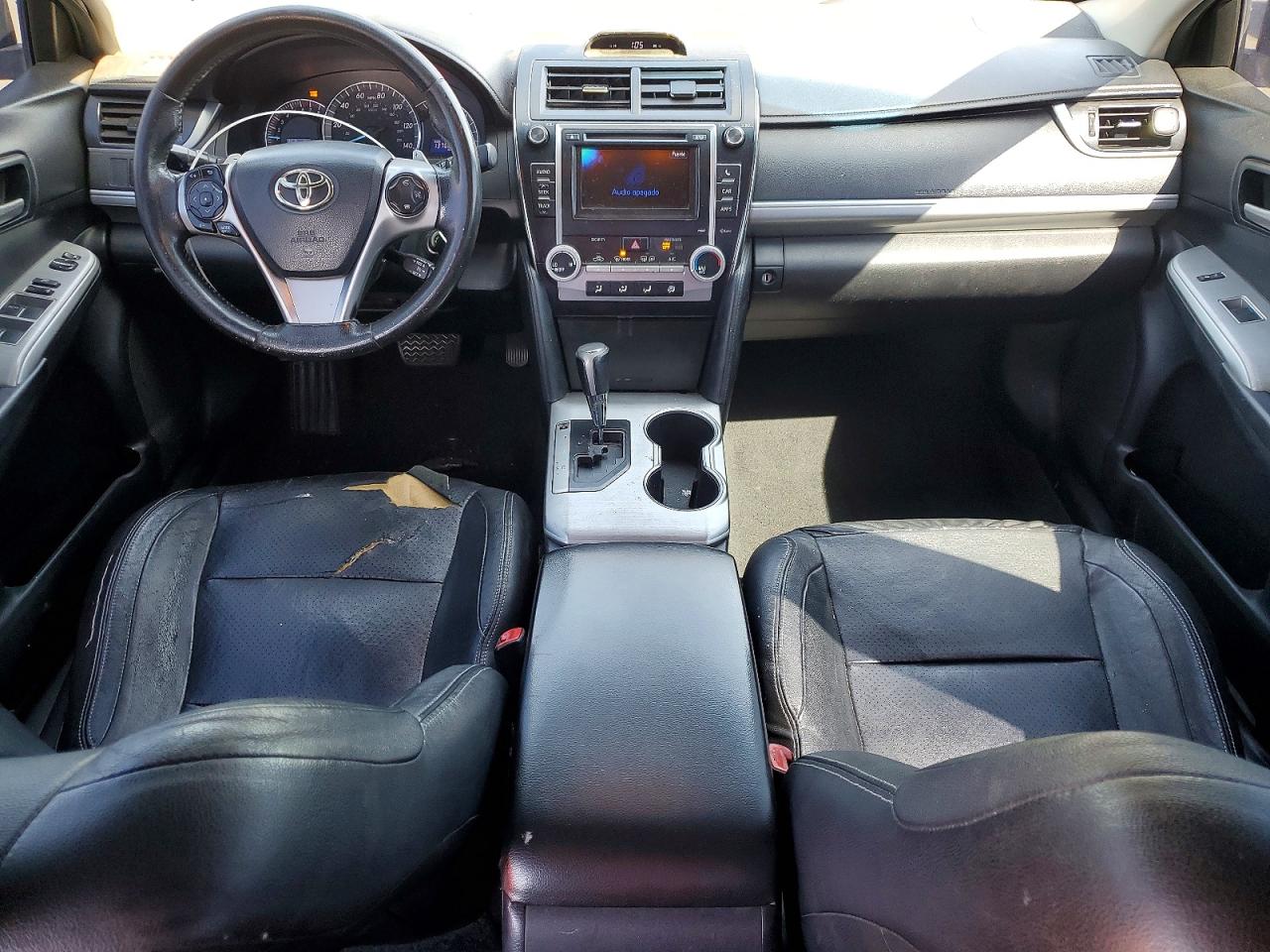 2012 Toyota Camry Se Black vin: 4T1BF1FK6CU014998