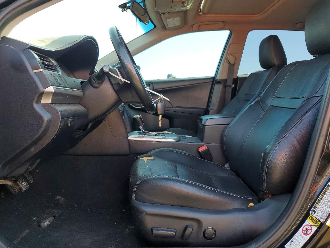 2012 Toyota Camry Se Black vin: 4T1BF1FK6CU014998