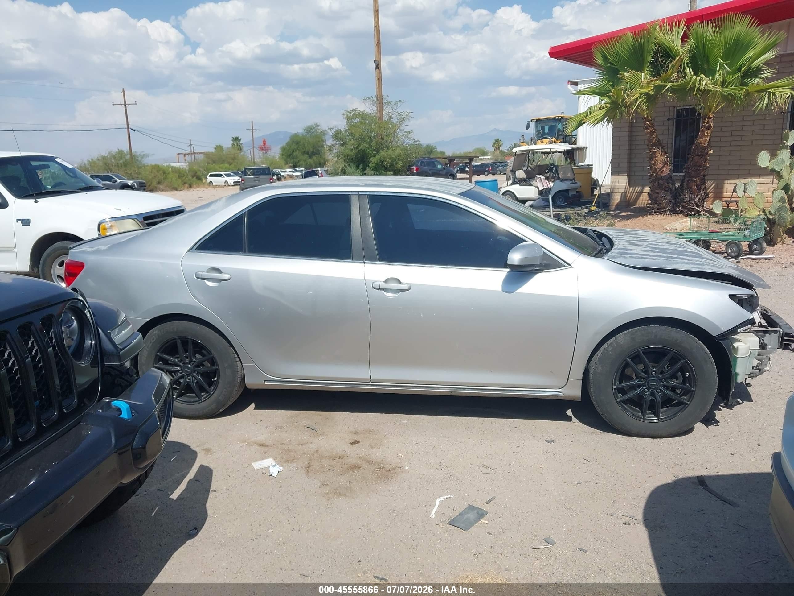 2012 Toyota Camry Le Silver vin: 4T1BF1FK6CU028237
