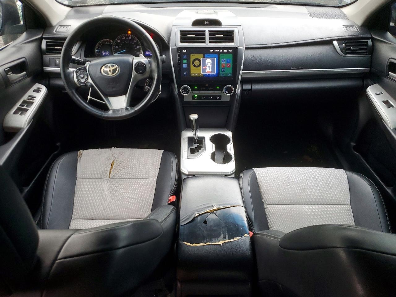 2012 Toyota Camry Se Черный vin: 4T1BF1FK6CU034197