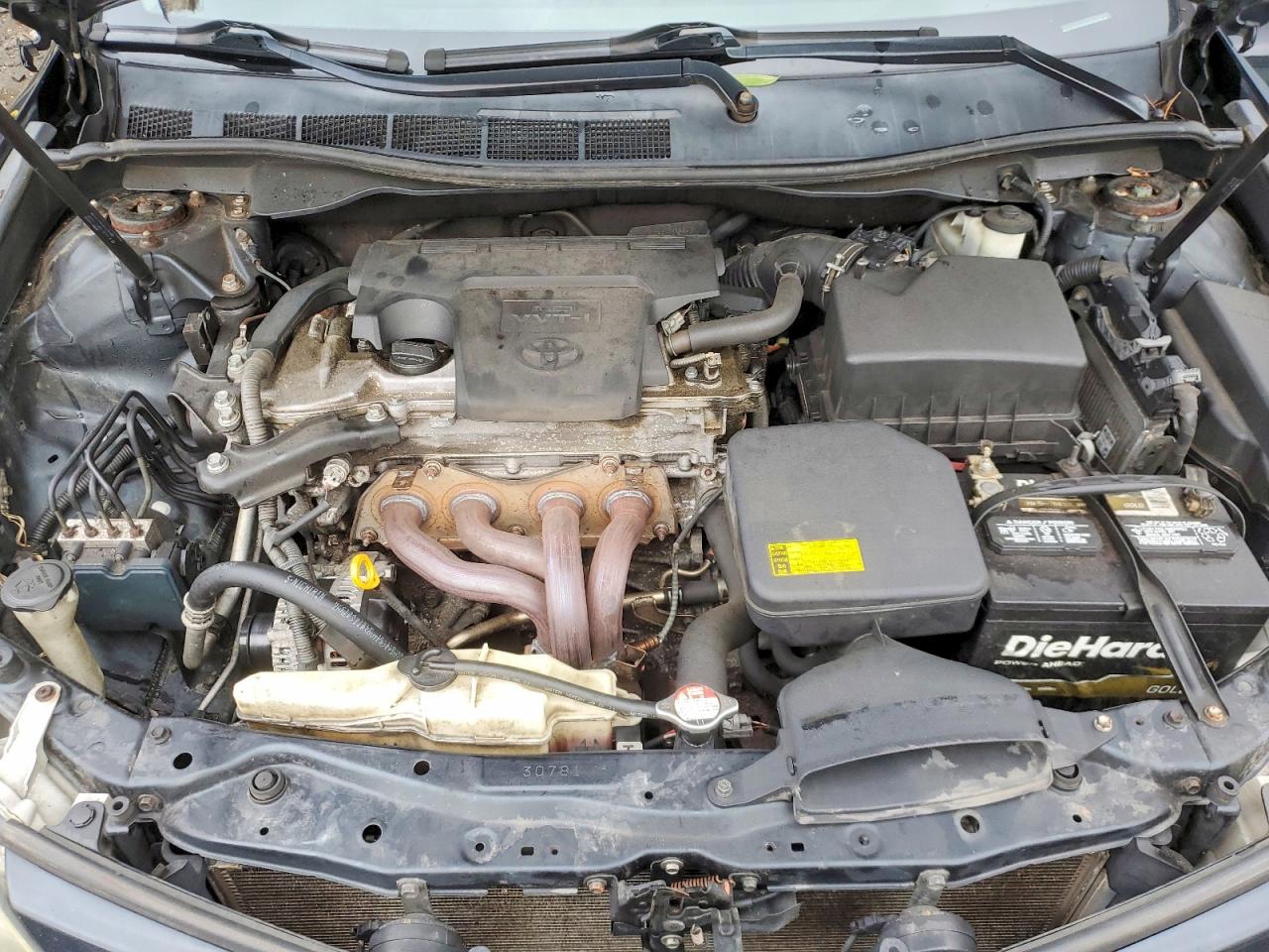 2012 Toyota Camry Se Черный vin: 4T1BF1FK6CU034197