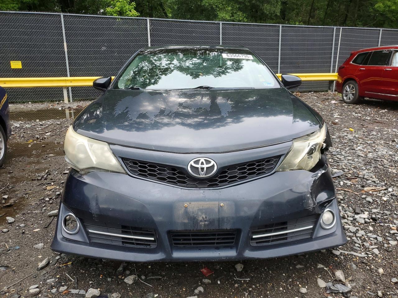 2012 Toyota Camry Se Черный vin: 4T1BF1FK6CU034197