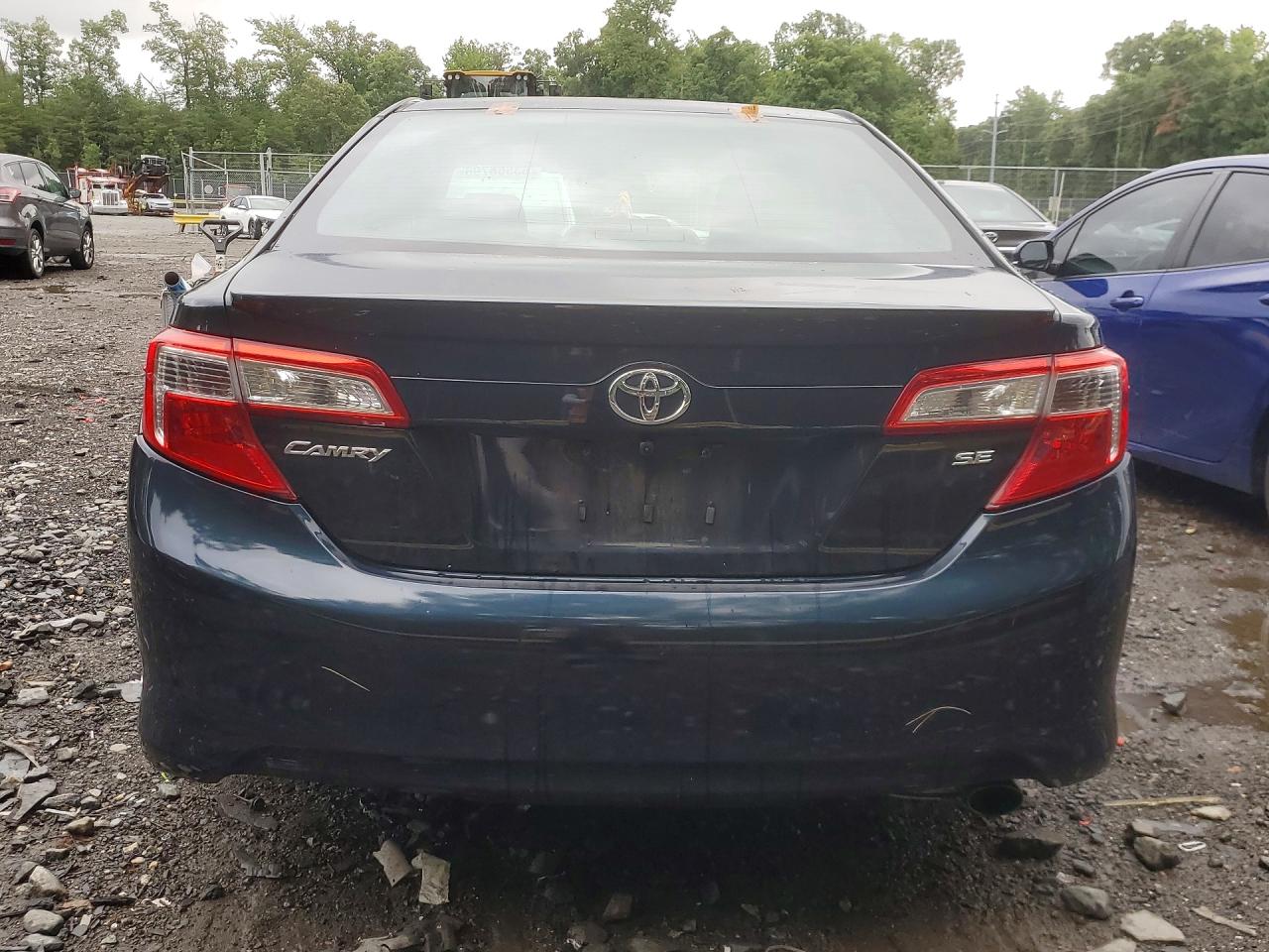 2012 Toyota Camry Se Черный vin: 4T1BF1FK6CU034197