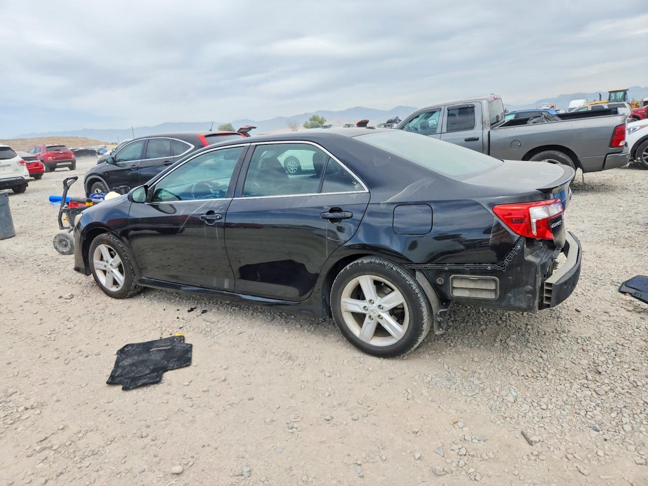 2012 Toyota Camry Se Black vin: 4T1BF1FK6CU043336