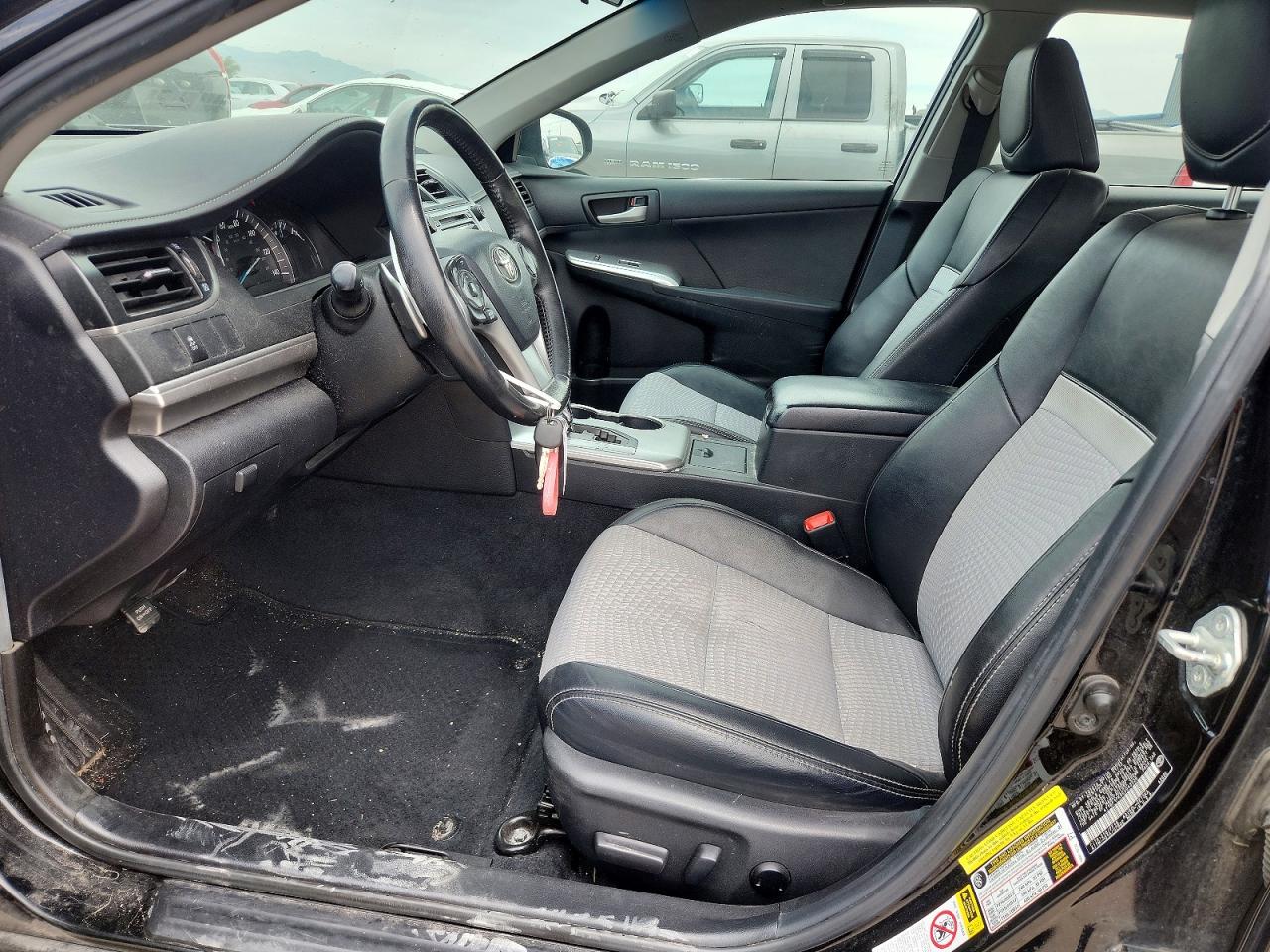 2012 Toyota Camry Se Black vin: 4T1BF1FK6CU043336
