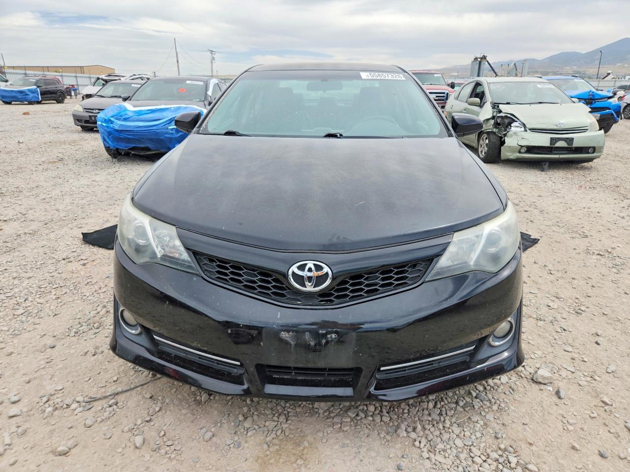 2012 Toyota Camry Se Black vin: 4T1BF1FK6CU043336