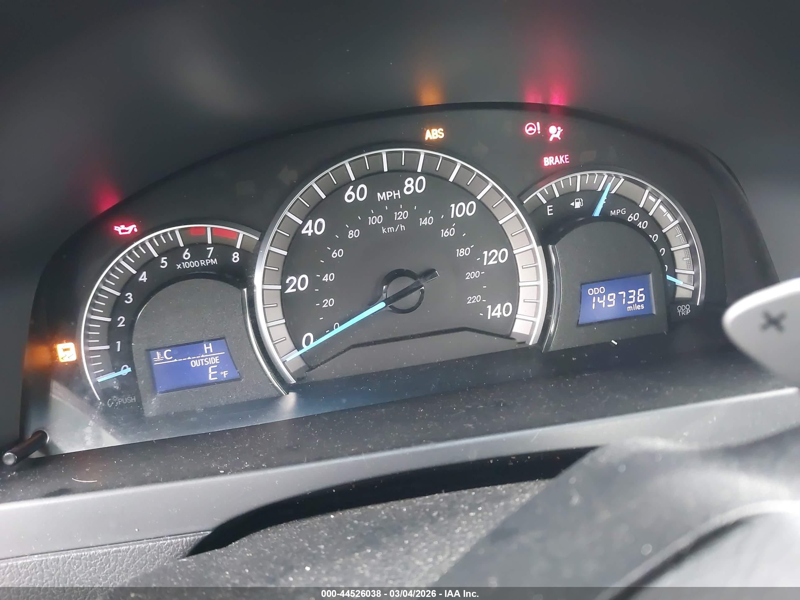 2012 Toyota Camry Se Gray vin: 4T1BF1FK6CU045913