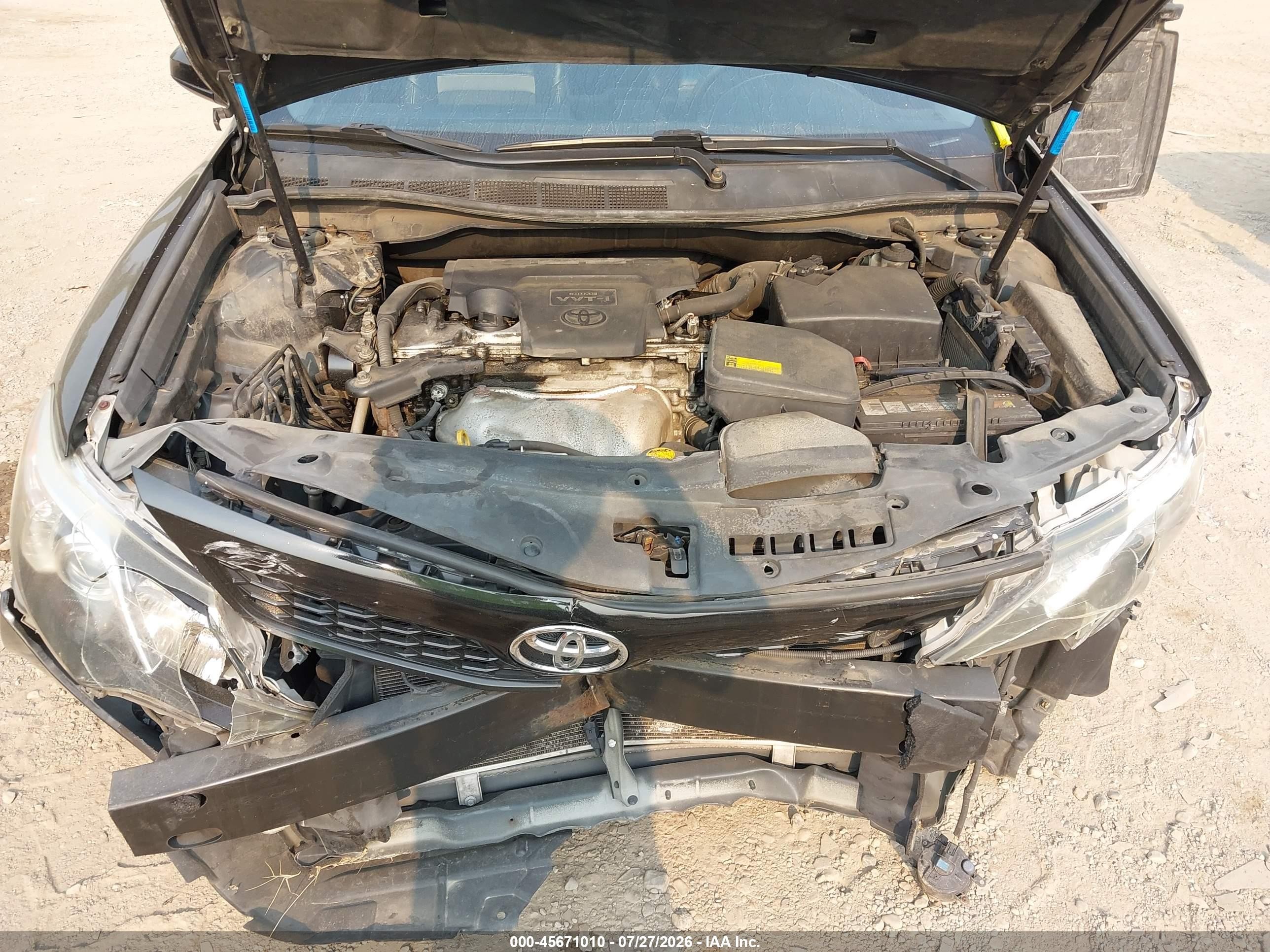 2012 Toyota Camry Se Черный vin: 4T1BF1FK6CU053655