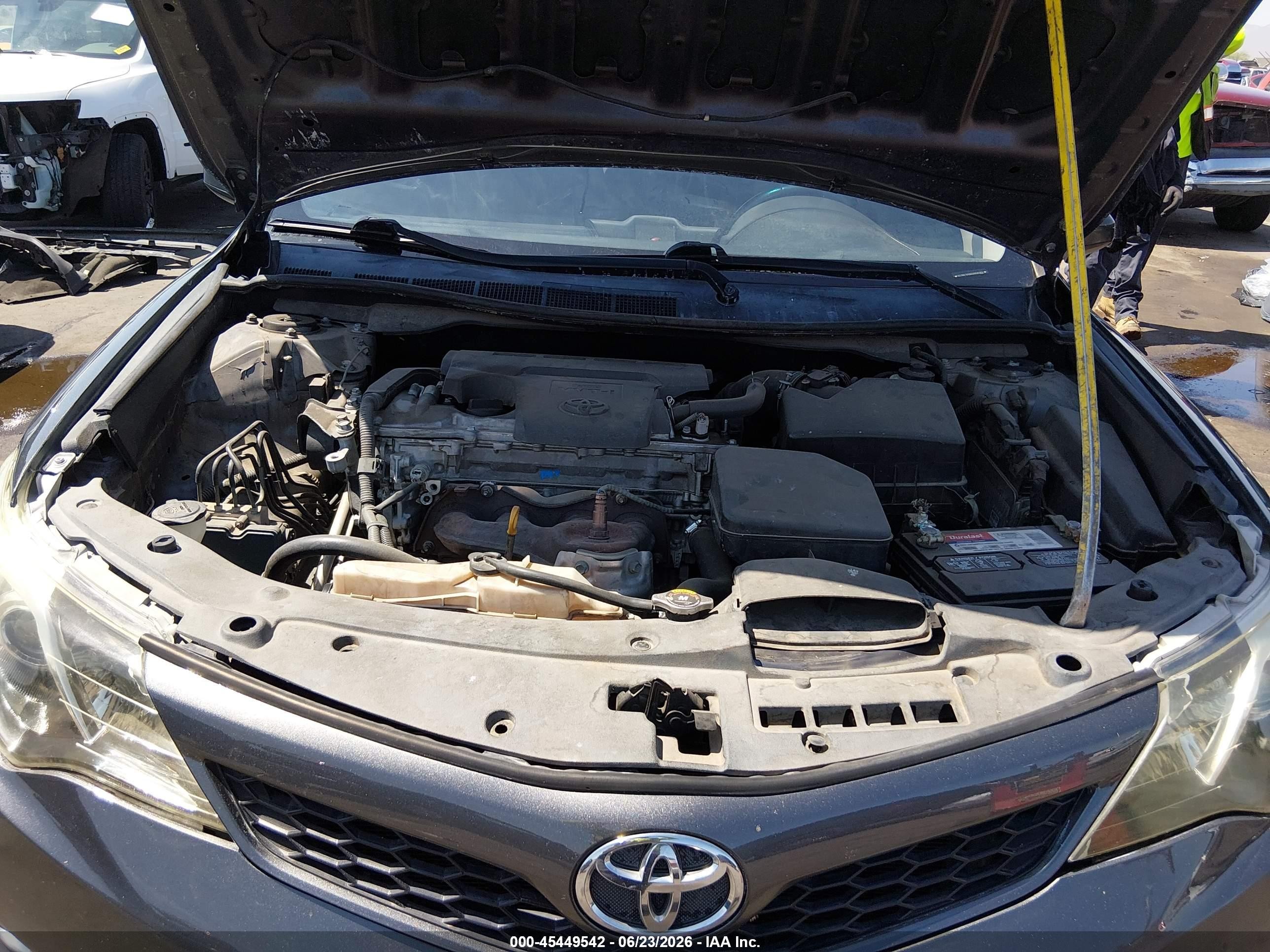 2012 Toyota Camry Se Gray vin: 4T1BF1FK6CU056362