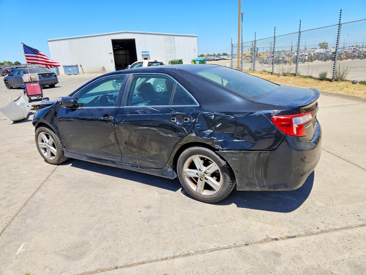 2012 Toyota Camry Se Black vin: 4T1BF1FK6CU068558