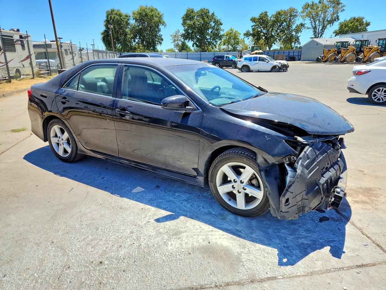 2012 Toyota Camry Se Black vin: 4T1BF1FK6CU068558