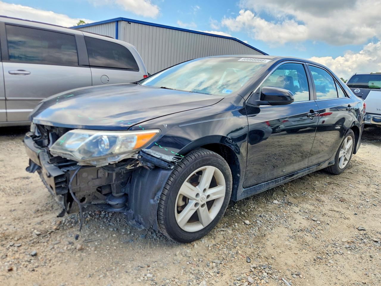 2012 Toyota Camry Se Black vin: 4T1BF1FK6CU073923